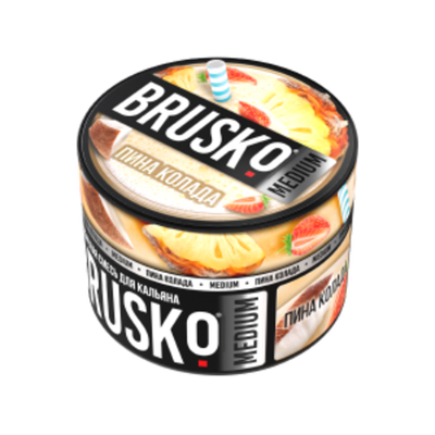 Бестабачная смесь для кальяна BRUSKO 50г MEDIUM