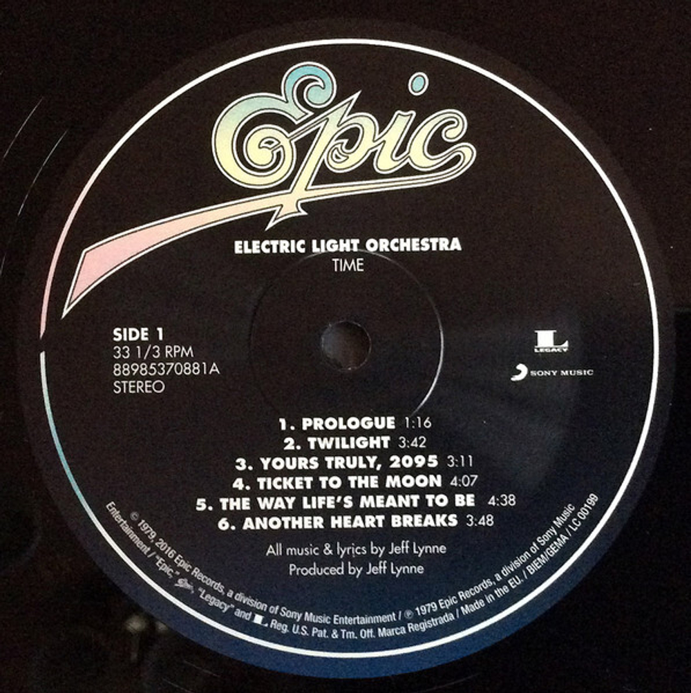 Electric Light Orchestra / Time (LP)