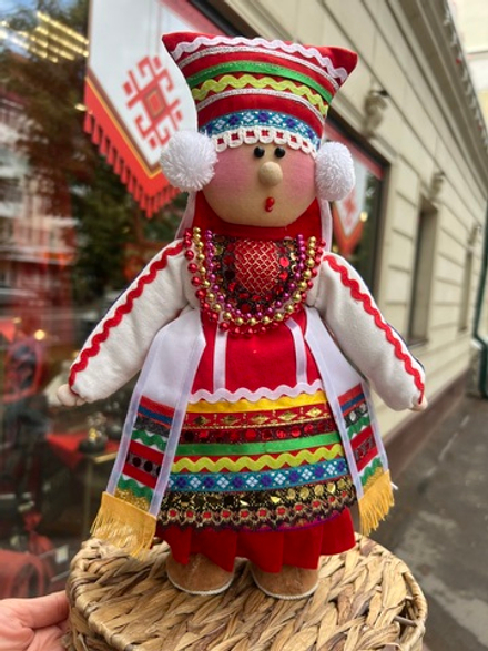 Кукла Мордовка в сапогах 32 см. (Бакаева)