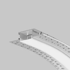 Алюминиевый профиль встраиваемый с вертикальным изгибом ALM-6214TB-S-2M Led Strip 636005