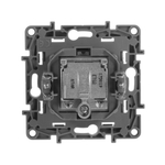 Розетка TV-SAT двухкабельная - антрацит ETIKA Legrand