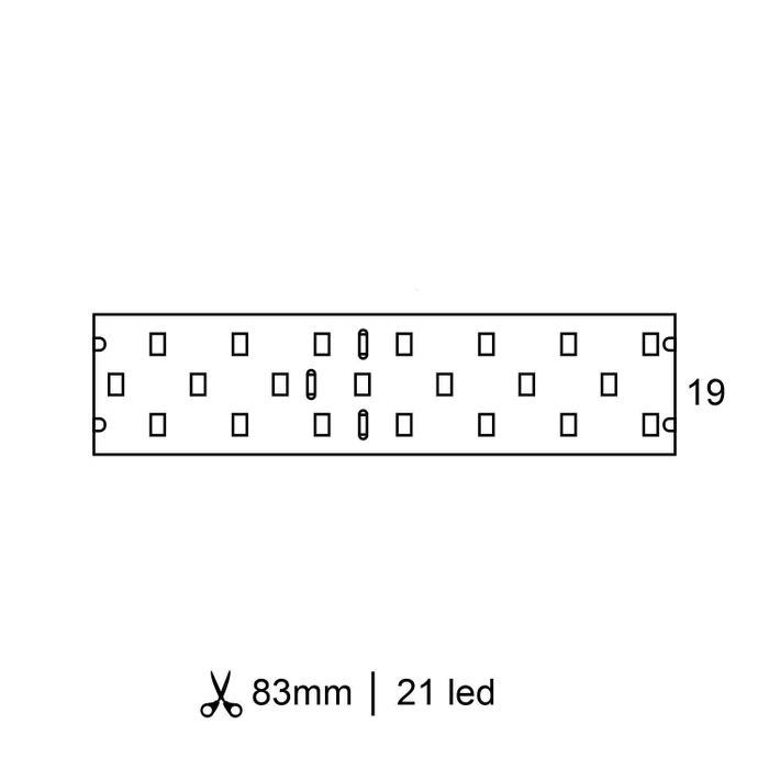 Светодиодная лента Ledron D8252-WW-824E 3000K (длина 5000mm)