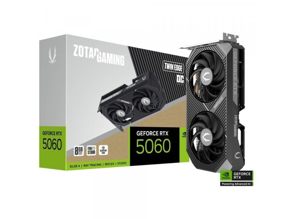 Видеокарта Zotac Nvidia GeForce RTX 5060 TWIN EDGE [ZT-B50600H-10M]