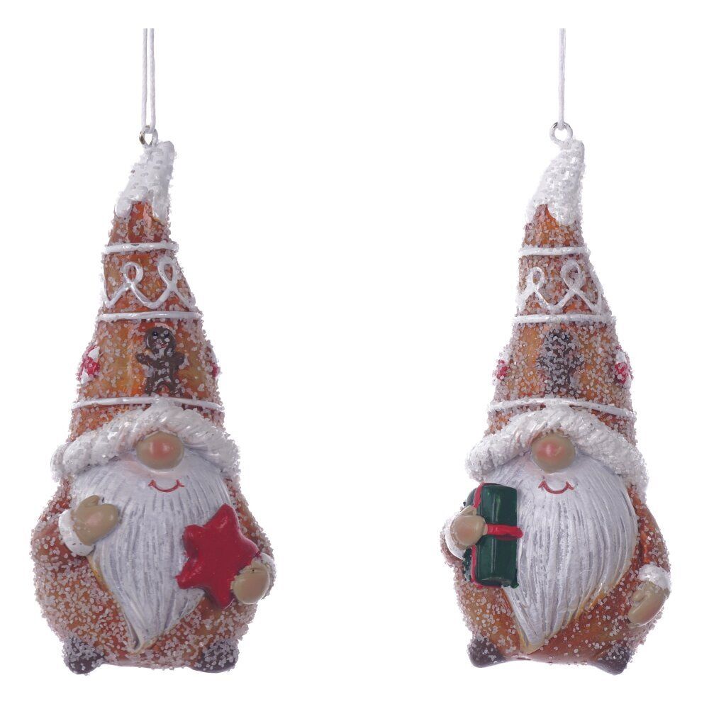 GAEM Фигурка декоративная подвесная "Гном", L4,5 W4,5 H10,5 см, 2в.