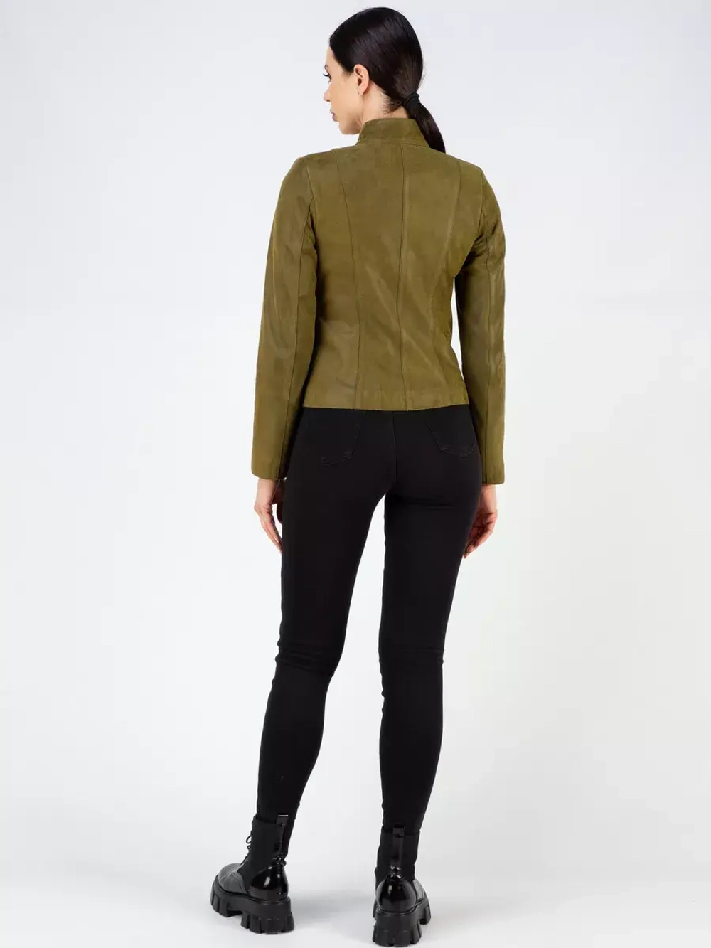 Кожаная куртка демисезонная