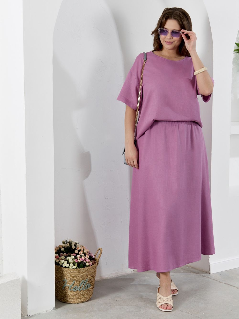 Юбка Камео-5 Виотекс ЛИЛОВЫЙ