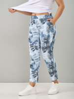 Брюки Бдж-129/морволна-джинслистья