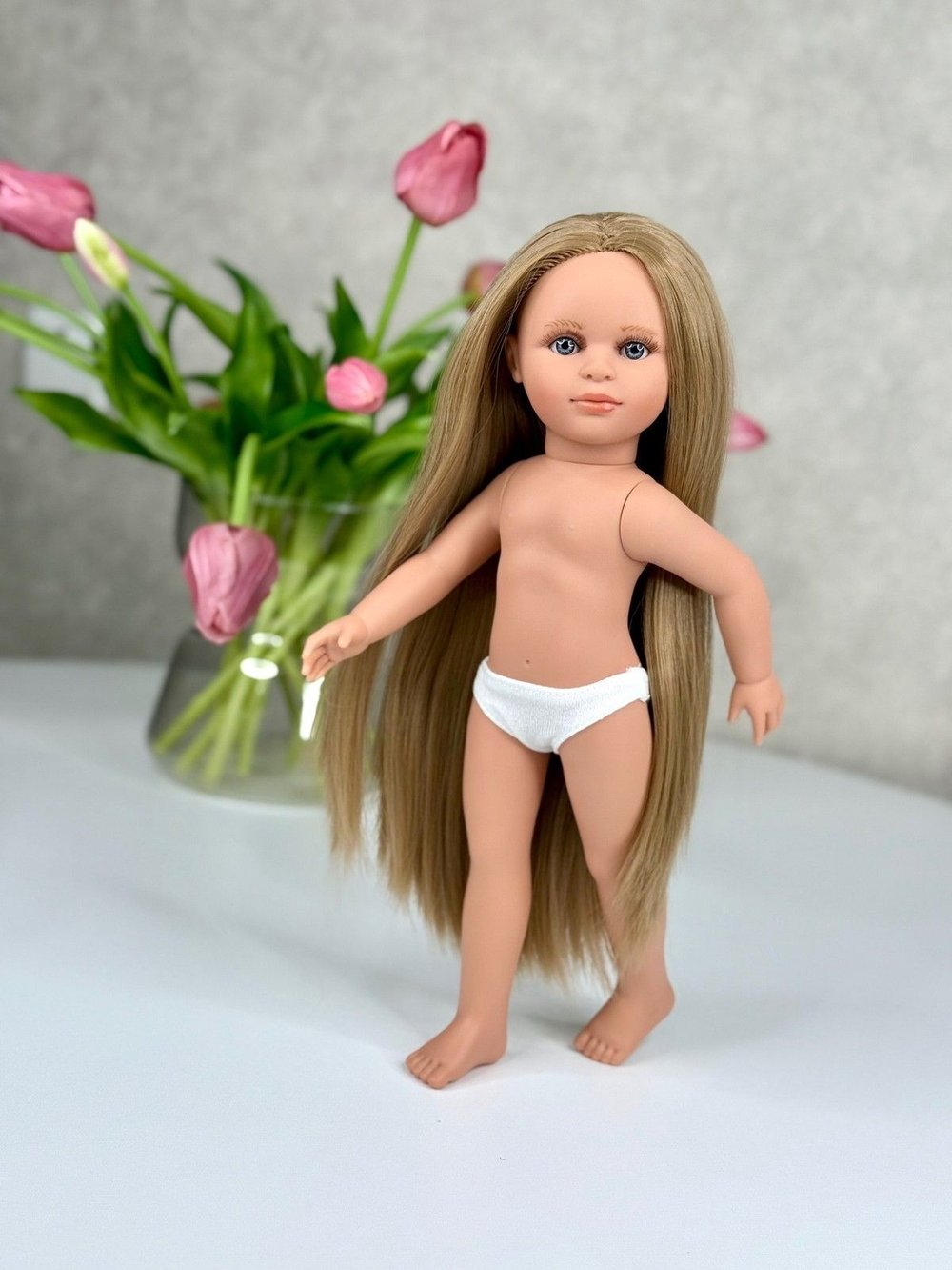 Кукла LAMAGIK виниловая 33см Nina без одежды (3312W)