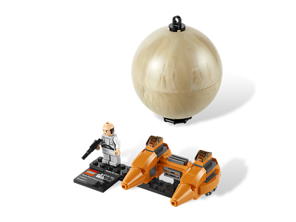 LEGO Star Wars: Двухместный аэромобиль и планета Беспин 9678 — Twin-Pod Cloud Car & Bespin — Лего Звездные войны Стар Ворз