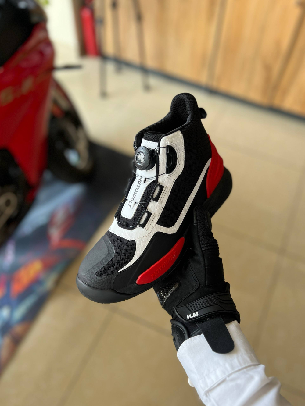 Motowolf Boots MDL0203 Red