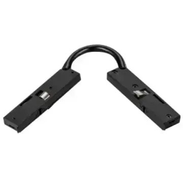 Соединитель трековый однофазный 24V регулируемый гибкий 506157 чёрный Linea Lightstar