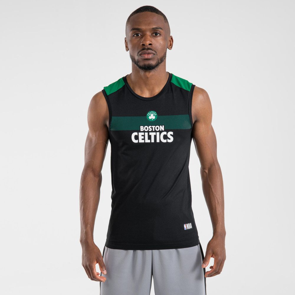 Мужская и женская баскетбольная футболка без рукавов NBA Tarmak UT500 Boston Celtics