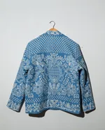 Куртка Soeurs с Коричневыми Пуговицами синяя