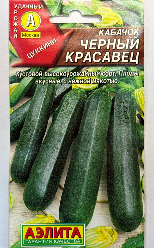 Кабачок Черный красавец 2 г (цук) СМКАБ-18