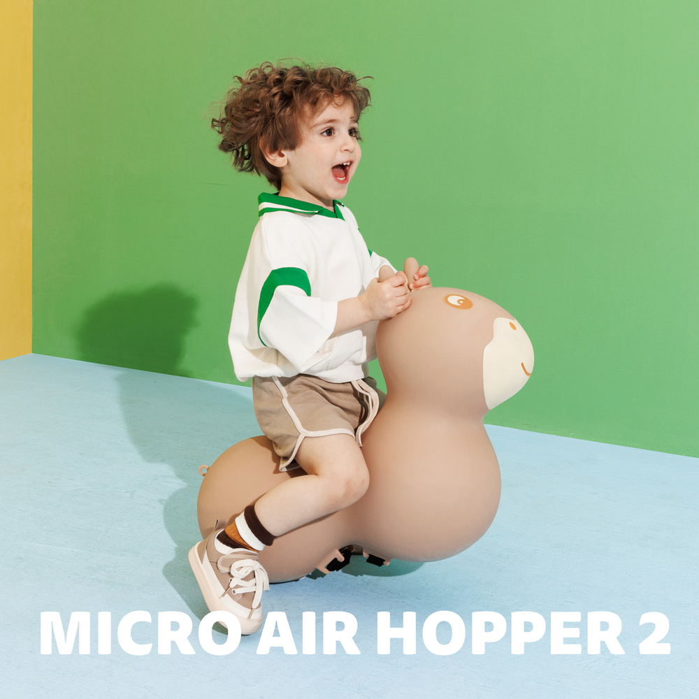 Надувной прыгун-каталка Micro Air Hopper II, бежевый