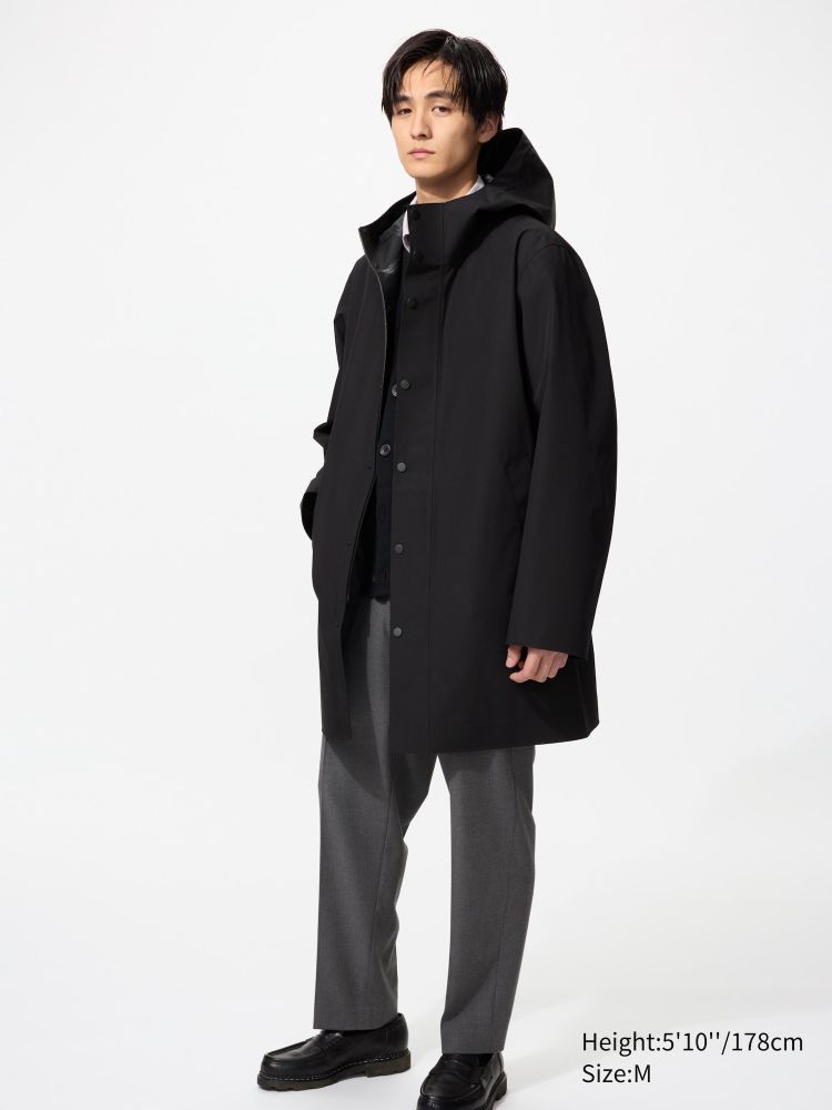 UNIQLO Куртка BLOCKTECH, черный
