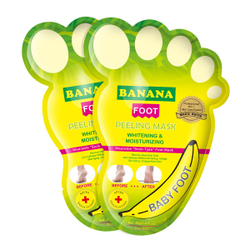 Отшелушивающая маска-носочки с экстрактом банана Aichun Beauty Banana Peeling Foot Mask, 40г