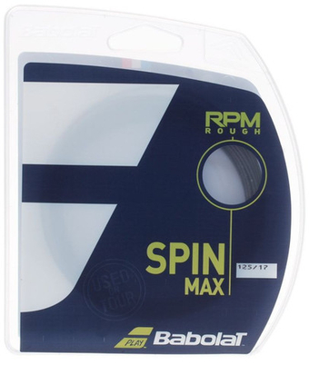 Теннисные струны Babolat RPM Rough (12 m) - черный