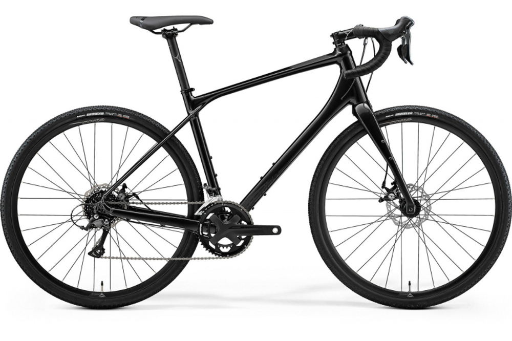 Велосипед '21 Merida Silex 200 Колесо:700C Рама:L(53cm) GlossyBlack/MattBlack (6110872554)