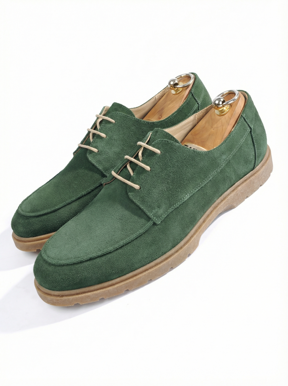 Лоферы V599зелн