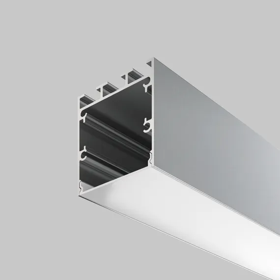 Алюминиевый профиль накладной-подвесной 35x35 (Серебро, 2 м), ALM-3535B-S-2M Led Strip alm-3535b-s-2m