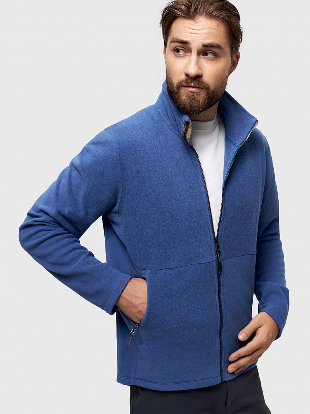 Куртка мужская флисовая OLONETS буря