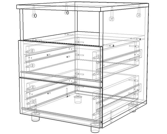 Тумба  прикроватная КЭРИ-2