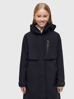 Плащ для девушки Kinerma чёрный