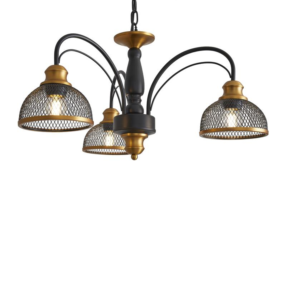 Светильник Caz 3х60Вт E27 IP20 подвесной Freya FR5527PL-03BBZ