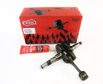 Вал коленчатый б/п Stihl MS-240/260 (герметик, а: 11210300405) [Winzor]