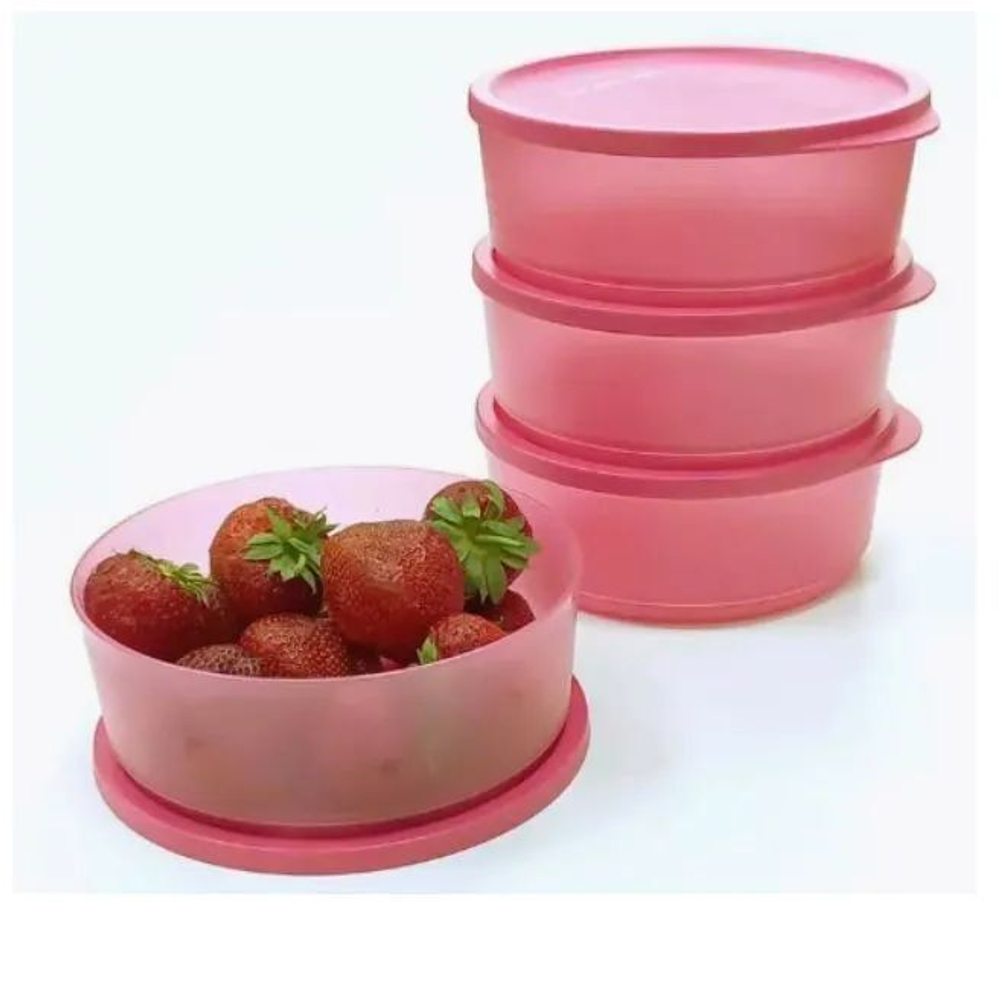 Контейнер Цилиндрикс розовый (2,1 л), 1 шт., Tupperware