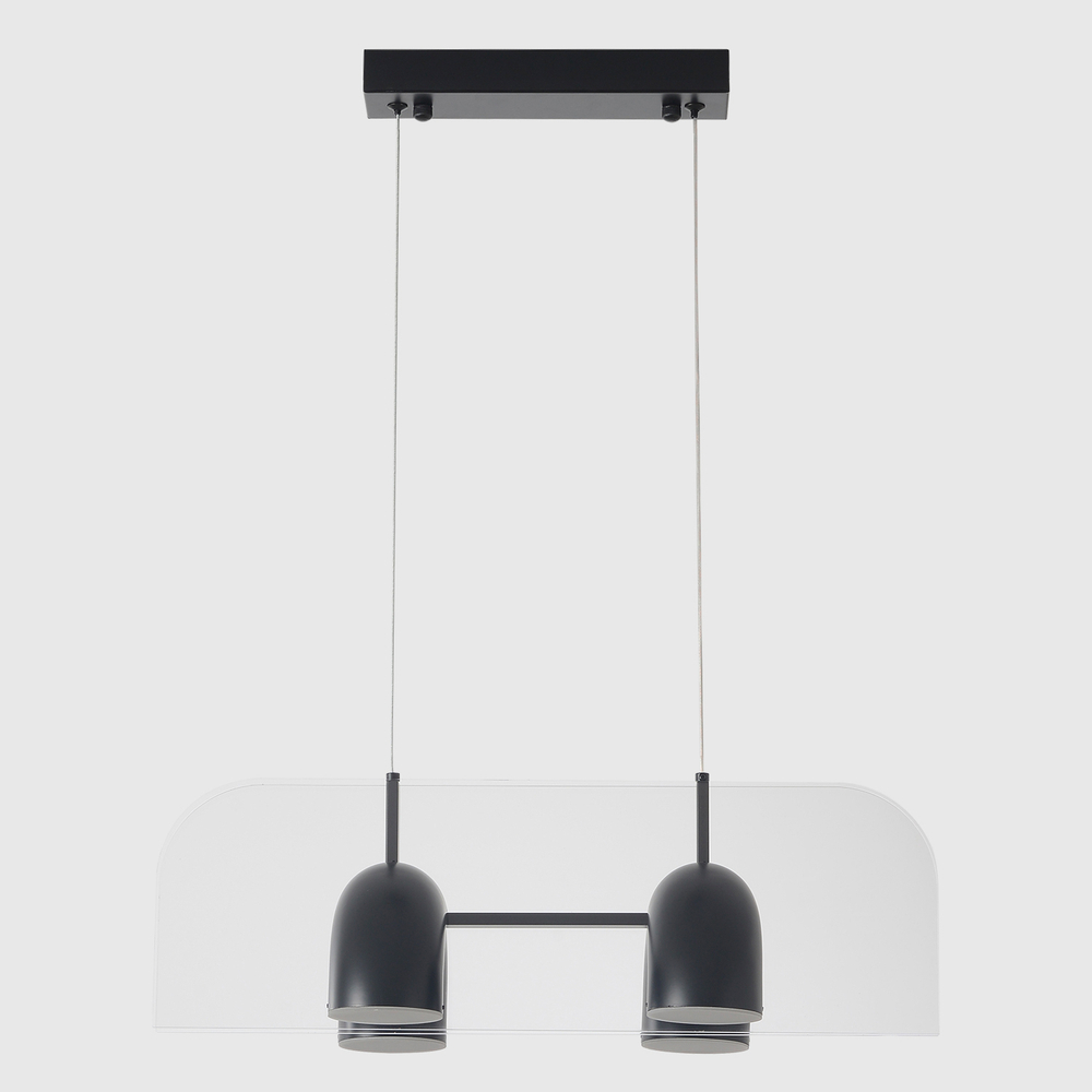 Светильник подвесной Crystal Lux ELEMENT SP24W LED BLACK