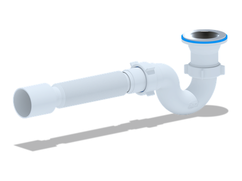 Сифон Ани для душевого поддона 1 1/2"*40 с г/т 40х50 (45)/(Е16 кор.пал.)