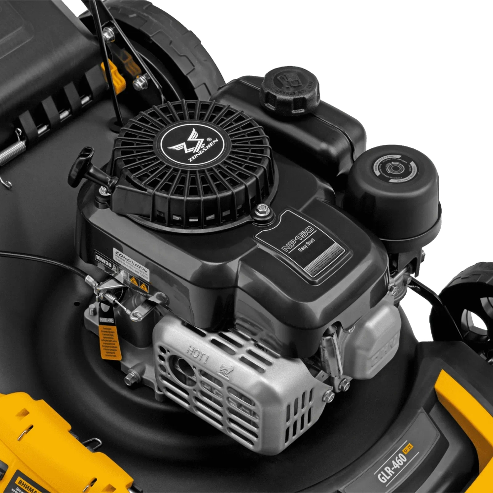 Газонокосилка бензиновая DENZEL GLR-460SP-ZS: 3.5 л.с., нож 46 см, 58824