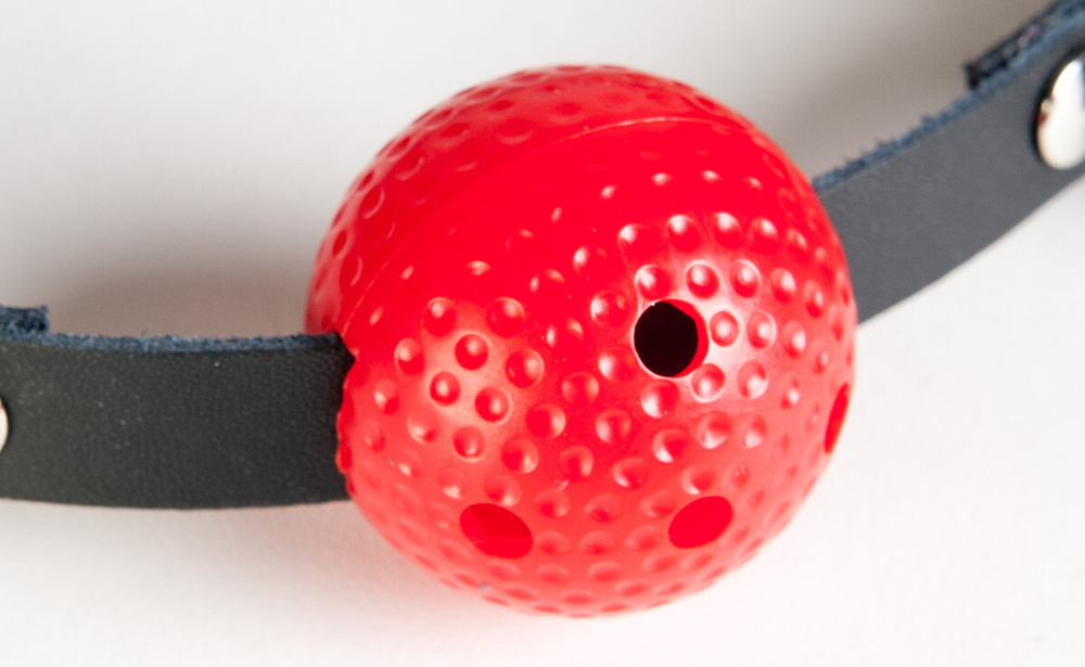 Кляп Toyfa красный шарик