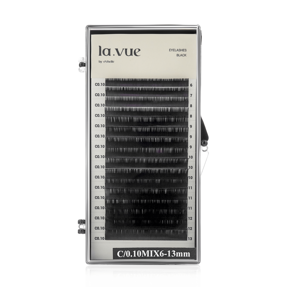 Ресницы La Vue Black MIX - 16 линий