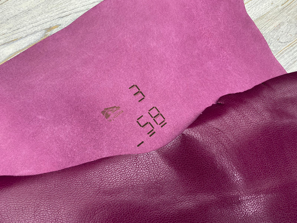 Quentin Soft Violetta (0,9-1,1 мм), цв. Фиолетовый, натуральная кожа козы