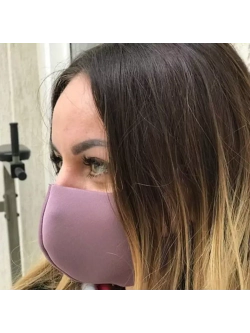 Маска многоразовая,неопрен,бежевая