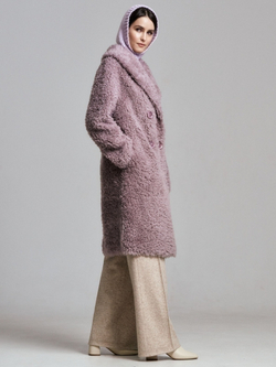 Шуба женская чебурашка тедди эко