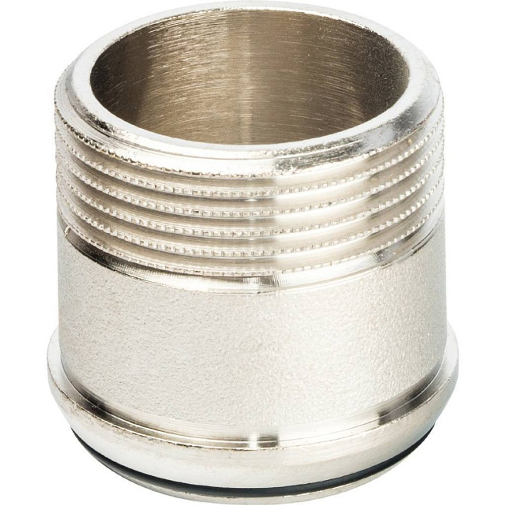 Соединение быстроразъемое (американка) STOUT - 1"1/4 (ВР/НР, латунь никелирован., уплотнение o-ring)