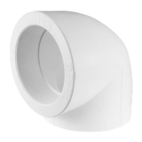 Угольник PP-R белый внутренняя пайка Дн 20х90гр VALFEX 10108020