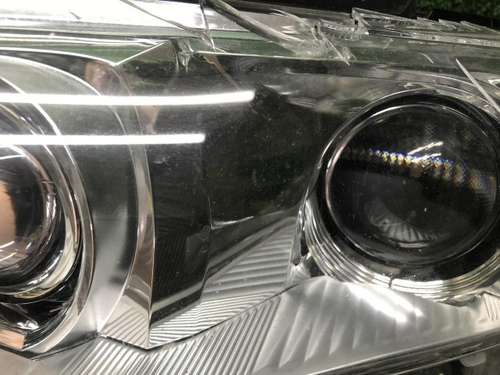 Битая Фара левая Toyota Land Cruiser 200 15-21 LED