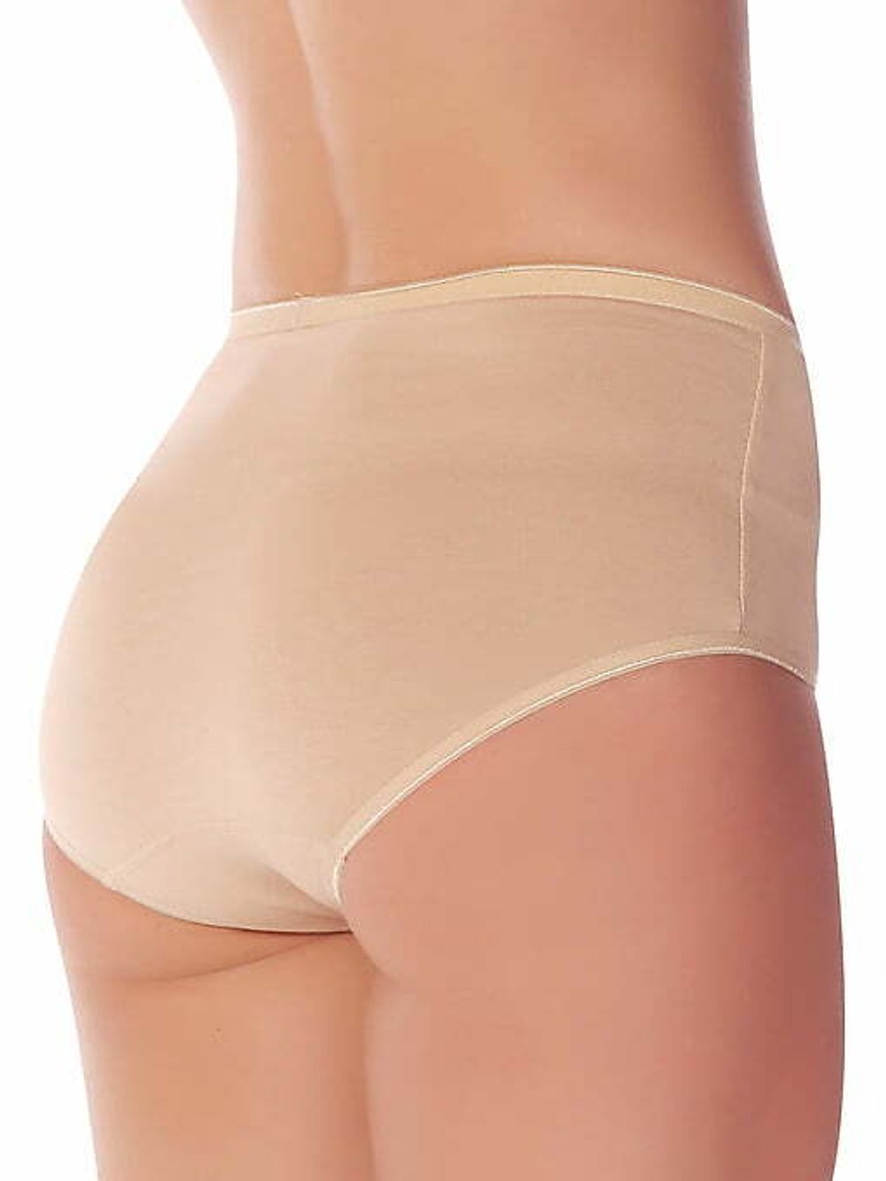 Трусы женские макси. Набор из 3-х штук Essential телесный