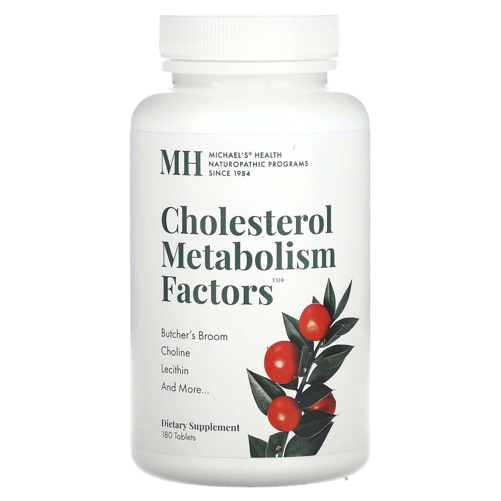 Michael's Health, Факторы метаболизма холестерина, 180 таблеток
