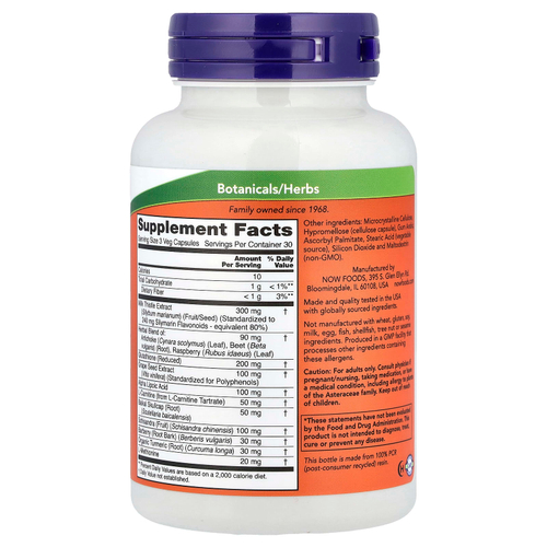 NOW Foods, Liver Refresh™, 90 растительных капсул