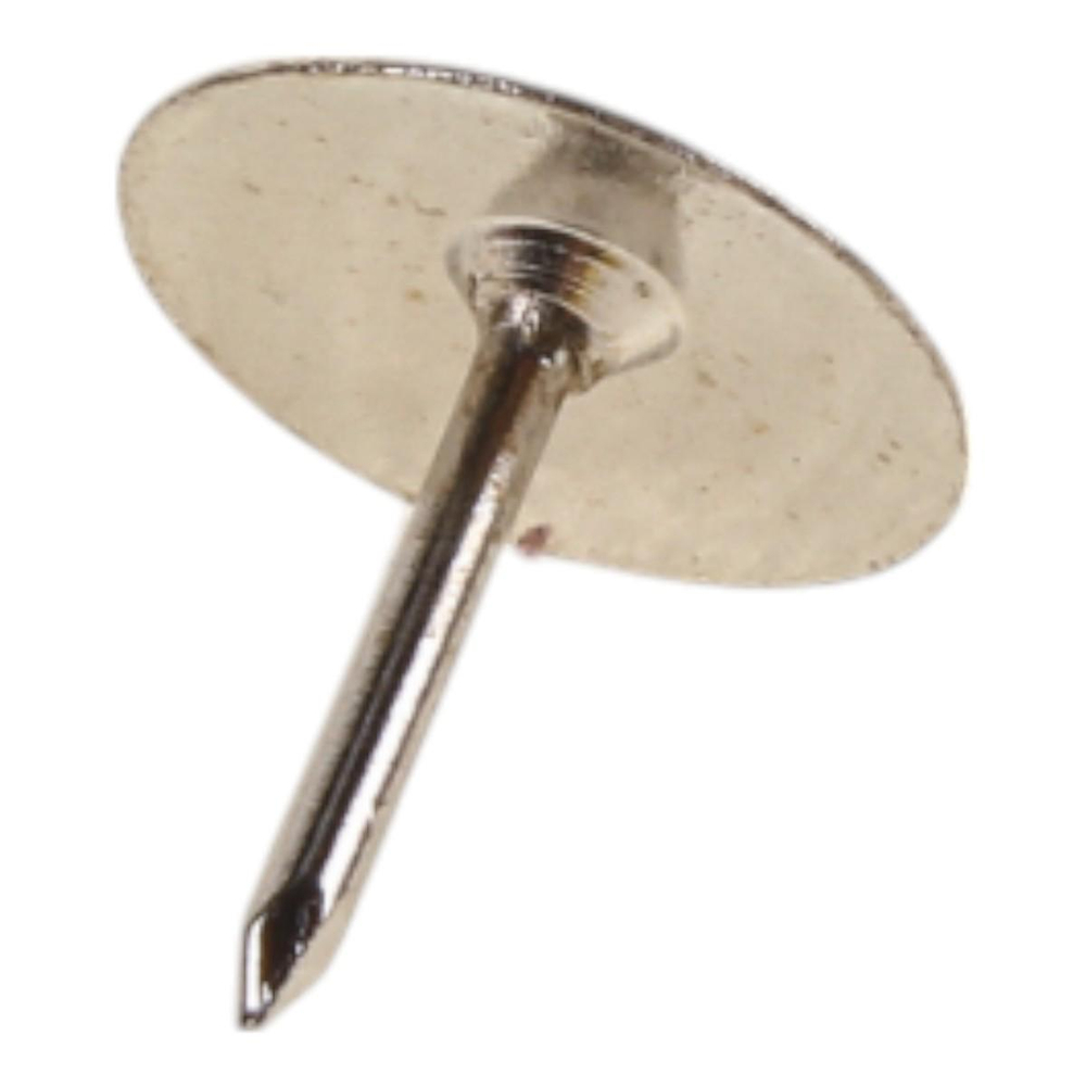 Кнопки канцелярские 10мм 100шт в картонной коробке