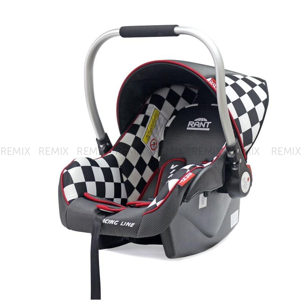 Автокресло "Virage" группа 0+ LB 321 (0-13 кг) (уп.6 шт.) карбон+ клетка (Black+ Cheeker)