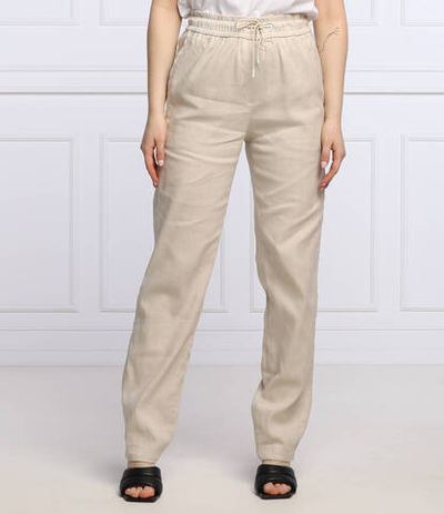 льняное штаны Marc Cain - бежевый(SS 81.38 W03)