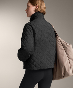 Oysho Короткая утепленная куртка FELLEX® AEROGEL, черный