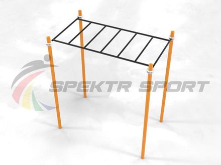 Рукоход одиночный для Воркаут SP GTO-30_76mm 108